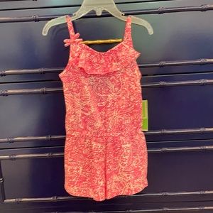 Lilly Pulitzer Little Girl Size 2-3 Romper NWT